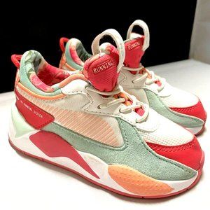 Puma Kids Girls Training Sneakers Running Shoes Toddler 13.5 RS-X Flower Aura 2